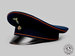 Germany, Reichsbahn. A Named Bahnhofsvorsteher/Fahrdienstleiter Visor Cap, By Hans Eichmüller