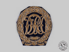 Germany, Drl. A Drl Sports Badge In Silver, Cloth Version