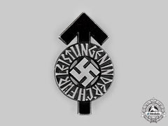 Germany, Hj. A Proficiency Badge, Black Grade, By Gustav Brehmer