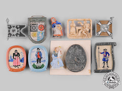 Germany, Third Reich. A Lot Of Badges And Figurines