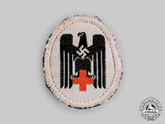 Germany, Drk. A Deutsches Rotes Kreuz (German Red Cross) Uniform Cap Insignia