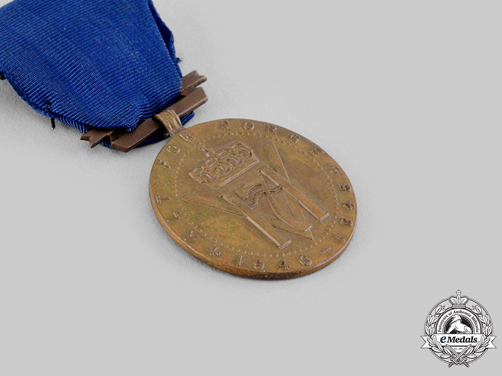 norway,_kingdom._a_king_haakon_vii_freedom_medal,_by_j.tosprup_ci19_1211