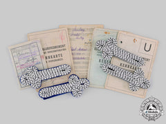 Germany, Third Reich. A Lot Of General Government Documents And Insignia