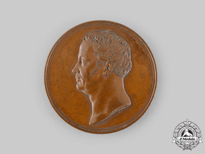 prussia,_kingdom._an1840_medallion_for_the_guard_corps_by_heinrich_franz_brandt_ci19_1333