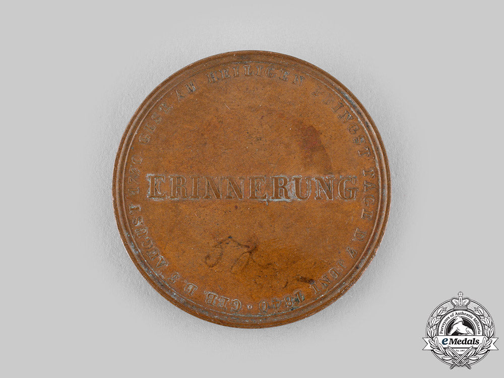 prussia,_kingdom._an1840_medallion_for_the_guard_corps_by_heinrich_franz_brandt_ci19_1334