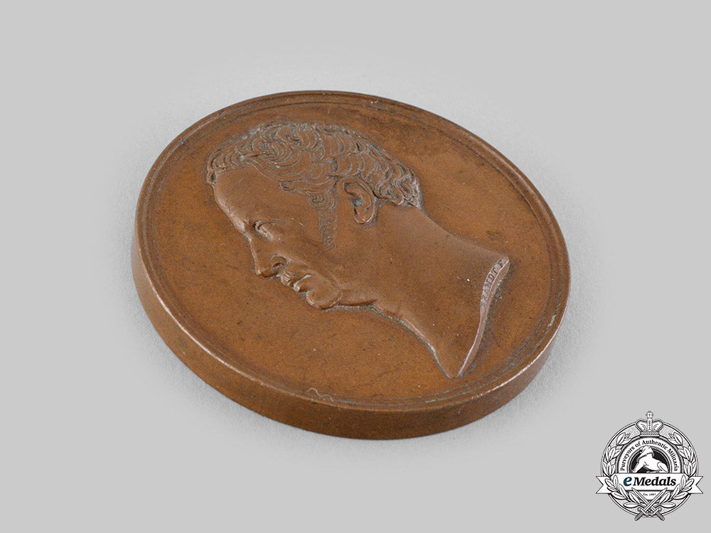 prussia,_kingdom._an1840_medallion_for_the_guard_corps_by_heinrich_franz_brandt_ci19_1335