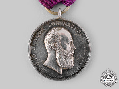saxe-_meiningen,_grand_duchy._a_saxe-_ernestine_house_order,_silver_merit_medal,_by_friedrich_ferdinand_helfricht_ci19_1355