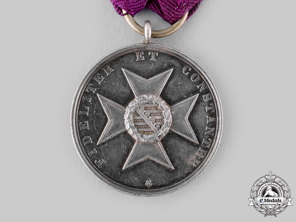 saxe-_meiningen,_grand_duchy._a_saxe-_ernestine_house_order,_silver_merit_medal,_by_friedrich_ferdinand_helfricht_ci19_1356