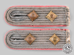 Germany, Heer. A Pair Of Hauptmann Panzer Shoulder Boards
