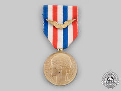 France, V Republic. A Medal Of Honour For Aeronautics, Ii Class Silver, C.1950