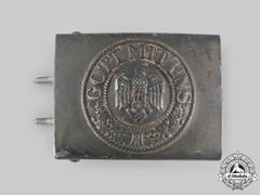 Germany, Heer. An Em/Nco’s Belt Buckle, By Gustav Brehmer