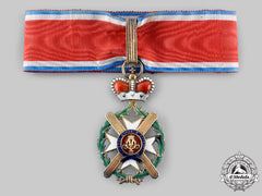 Serbia, Kingdom.an Order Of The Cross Of Takovo, Iii Class Commander, C.1900