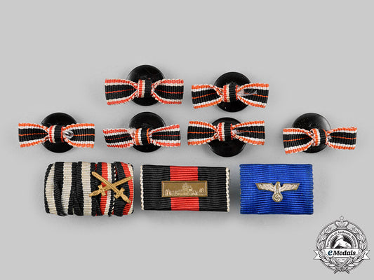 germany,_wehrmacht._a_lot_of_medal_ribbon_bars_and_boutonnieres_ci19_1635_1