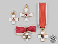 Germany, Federal Republic. A Lot Of German Red Cross (Drk) Decoration Miniatures, 1957 Versions