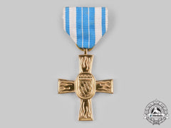Germany, Federal Republic. A Bavarian State Fire Brigade 50-Year Long Service Cross