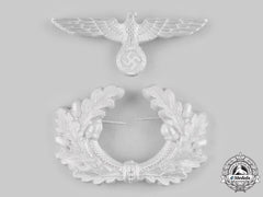 Germany, Heer. A Visor Cap Eagle And Cockade Wreath