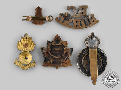 canada,_commonwealth._a_lot_of_five_badges_ci19_1769_1