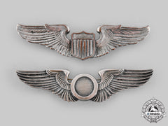 United States. Two Army Air Force Badges, C. 1942