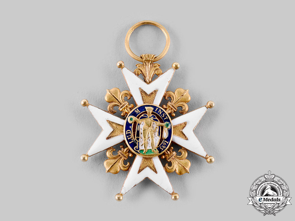 france,_empire._an_order_of_saint_louis_for_catholic_officers,_knight's_badge,_c.1815_ci19_1808_1_1_1