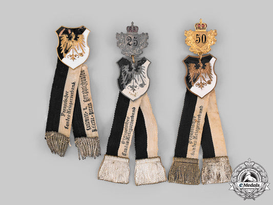 germany,_weimar_republic._a_group_of_prussian_veterans_association_membership_badges_by_heinrich_timm_ci19_1823
