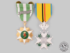Vietnam, Republic, South Vietnam; Belgium, Kingdom. Two Awards & Decorations