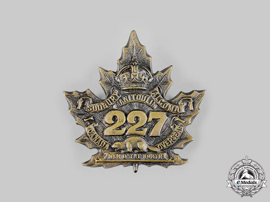 canada,_cef._a227_th_infantry_battalion"_men_of_the_north"_cap_badge,_by_j.d.bailey,_c.1916_ci19_1937_1_3_1_1