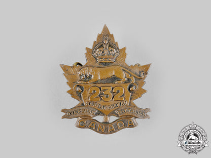 canada,_cef._a232_nd_infantry_battalion_cap_badge,_by_dingwall,_c.1916_ci19_1949