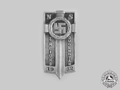 germany,_weimar_republic._a1932_reich_youth_day_badge_by_ferdinand_hoffstätter_ci19_2000_1