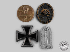 Germany, Third Reich. A Lot Of Badges And Medals