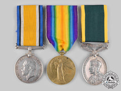 Canada, Cef. An Efficiency Medal Group, Queen's Own Rifles Of Canada