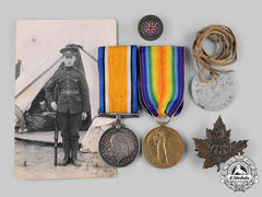 Canada. A Medal Pair, 75Th Infantry Battalion, 84Th Infantry Battalion