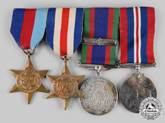 Canada. A Second War Veteran's Group Of Four