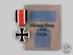 Germany, Wehrmacht. A 1939 Iron Cross Ii Class With Package Of Issue