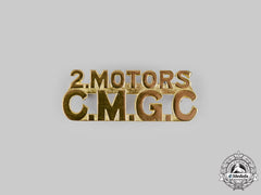 Canada. A Post First War 2Nd Canadian Motor Machine Gun Company Shoulder Title