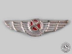 Spain, Civil War Era. Republican/Communist Air Force Pilots Badge, C.1936