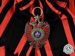 Albania, Italian Protectorate. An Order Of Scanderbeg, Grand Cross Badge, By E. Gardino & Cravanzola, C.1940