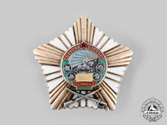 Mongolia, People's Republic. An Order Of The Red Banner Of Labour Valour, C.1960