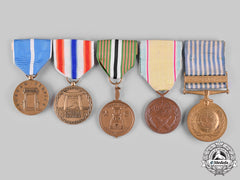 United States. A Lot Of Five Korean War Service Medals