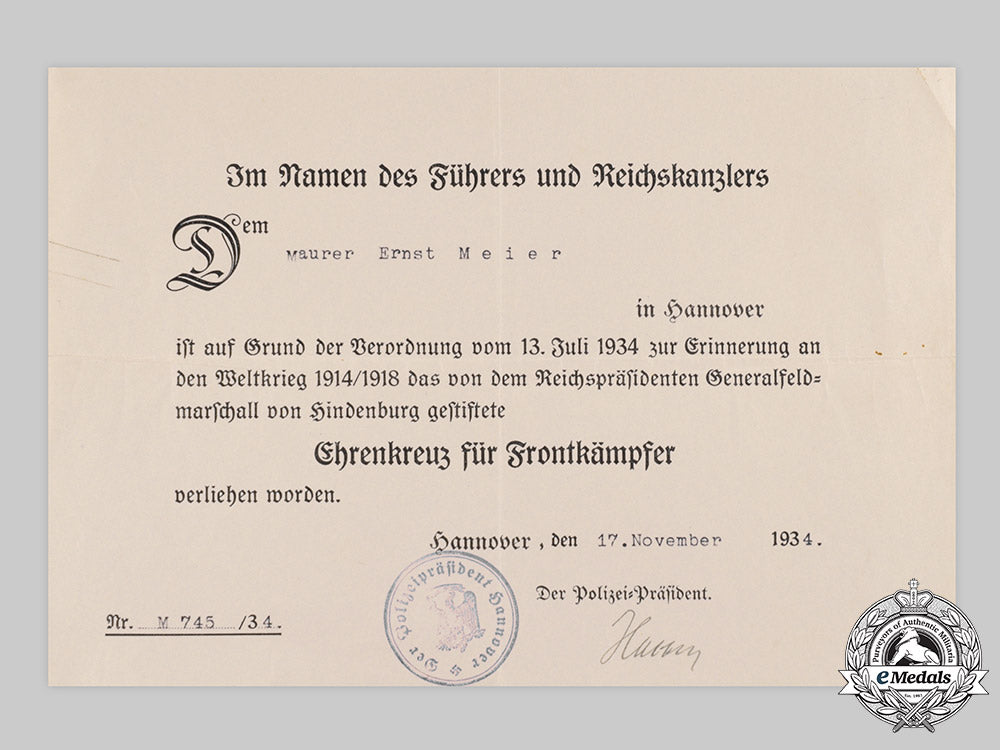 germany,_imperial._a_lot_of_awards_and_documents_to_ernst_meier_ci19_2372