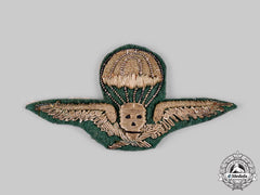 Hungary, Kingdom. A Rare Hungarian Parachutist Badge, Officer’s Version