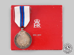 Canada, Commonwealth. A Queen Elizabeth Ii Silver Jubilee Medal 1952-1977