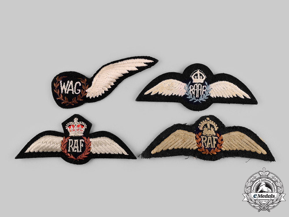 australia,_united_kingdom._four_air_force_badges_ci19_2497