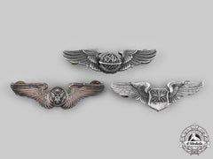 United States. Three Air Force Badges