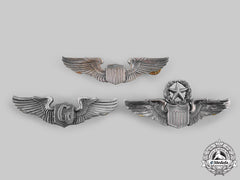 United States. Three Air Force Badges