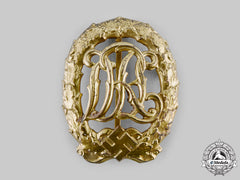 Germany, Drl. A Sports Badge, Gold Grade, By Hermann Wernstein