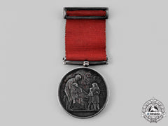 United Kingdom. A Society For The Protection Of Life From Fire, Silver Grade Medal