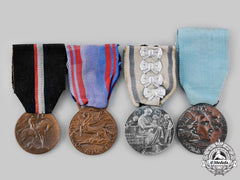 Italy, Kingdom, Republic. A Lot Of Four Medals