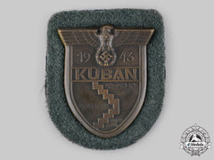 Germany, Wehrmacht. A Heer (Army) Issue Kuban Sleeve Shield