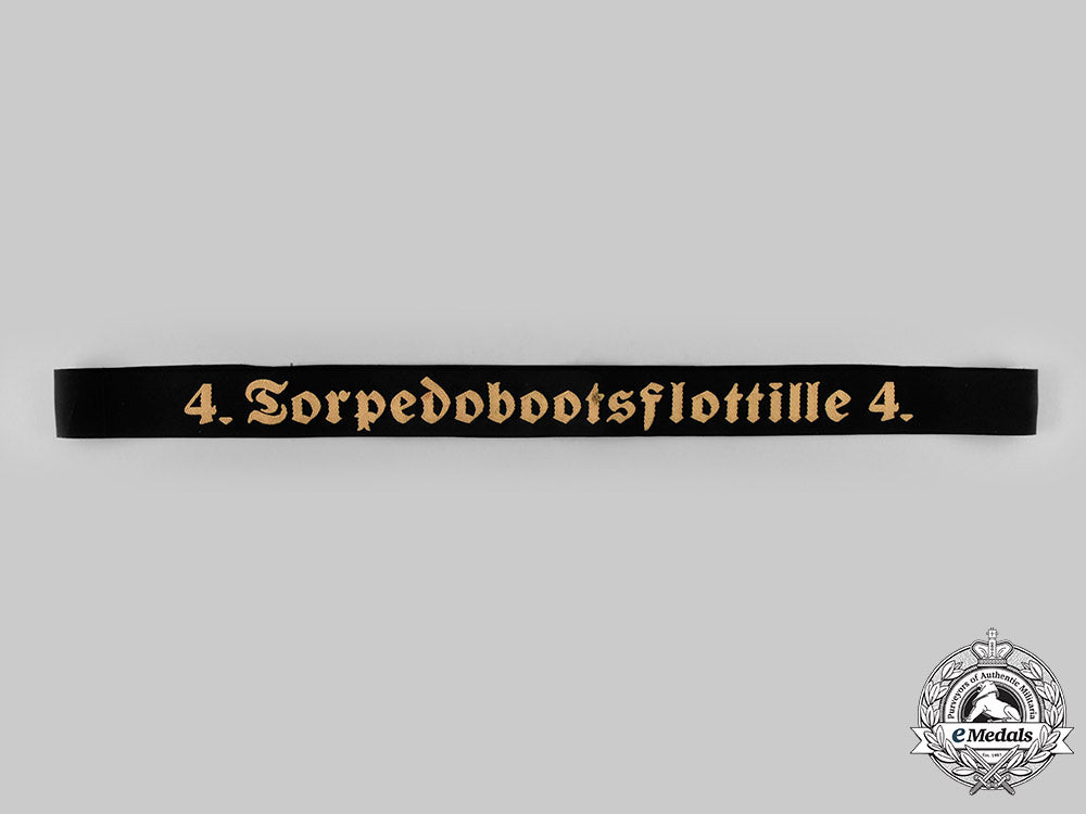 Germany, Kriegsmarine. A 4 Torpedobootsflotille Cap Talley – eMedals