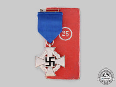 Germany, Third Reich. A Civil Service 25-Year Faithful Service Cross, With Case, By Wächtler & Lange